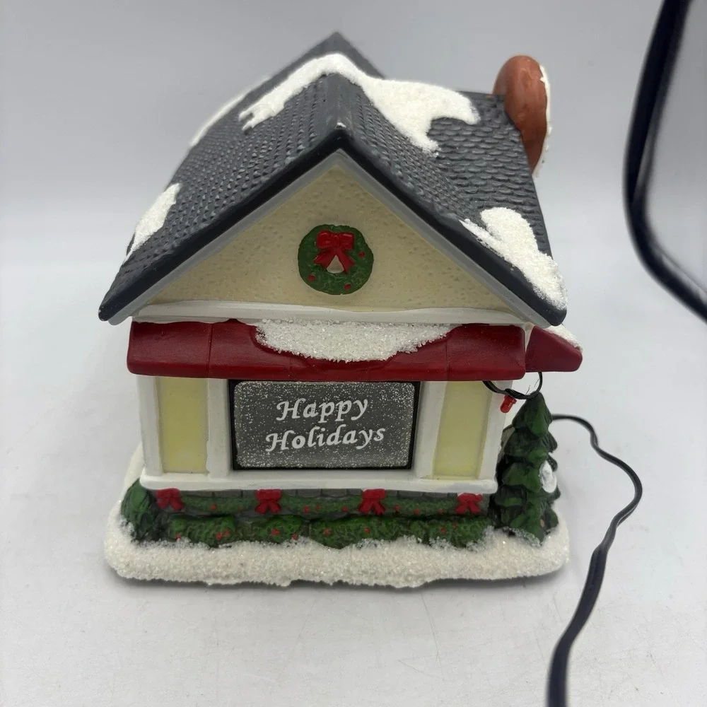 St Nicholas Square Village Collection The Doughnut‎ Shop Light 2011 Christmas